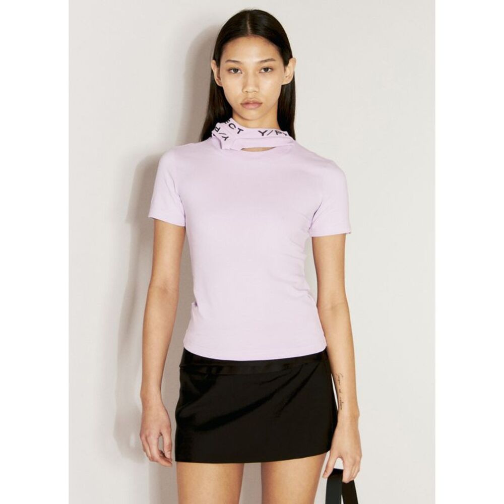 Y/Project Women Triple Collar Fitted T-Shirt